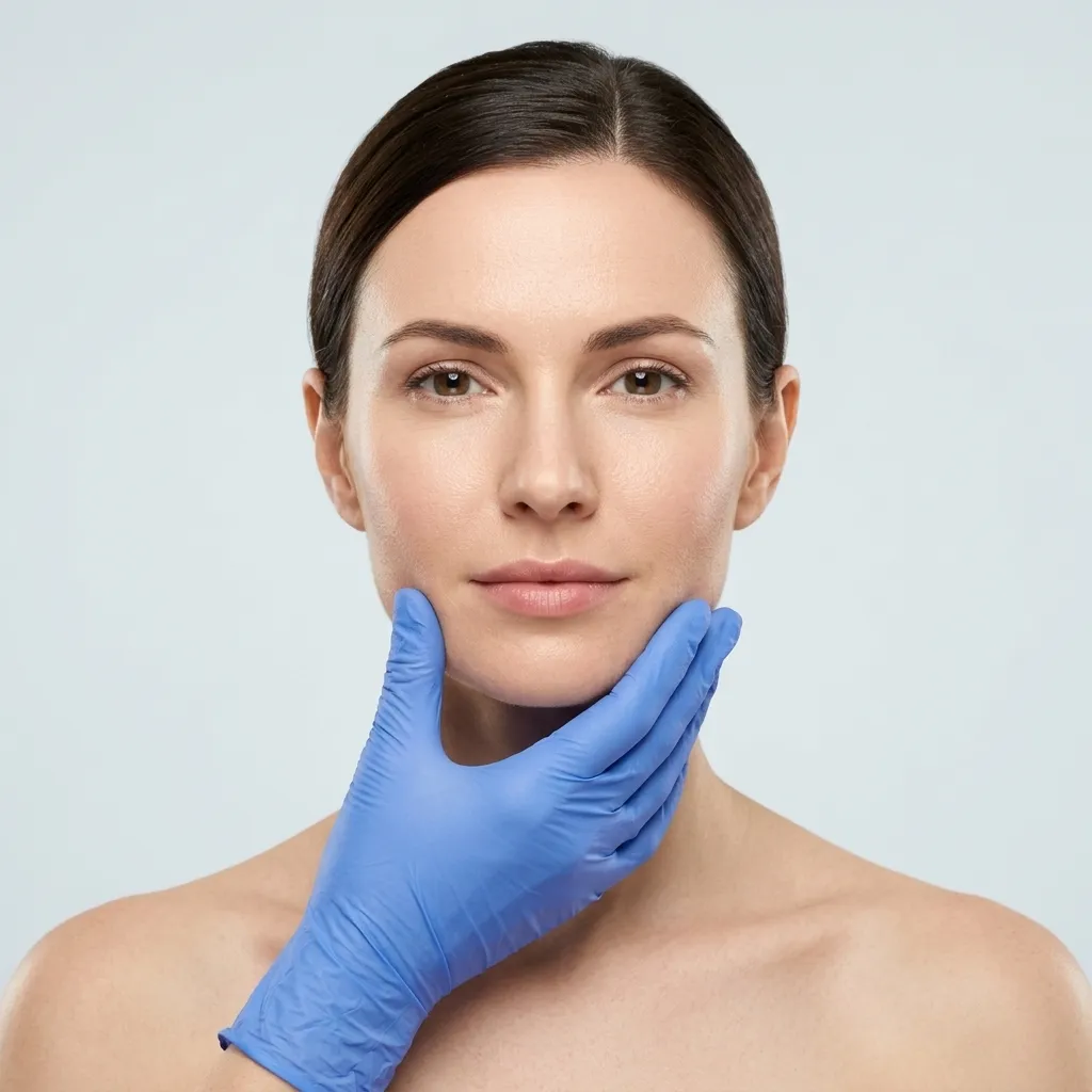 Full-face assessment before dermal filler treatment in Englewood